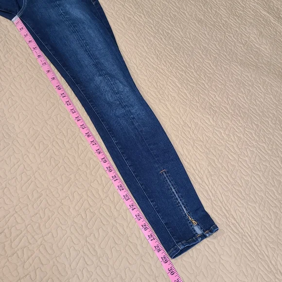 Frame le high skinny zip jeans size 28 - Picture 13 of 13
